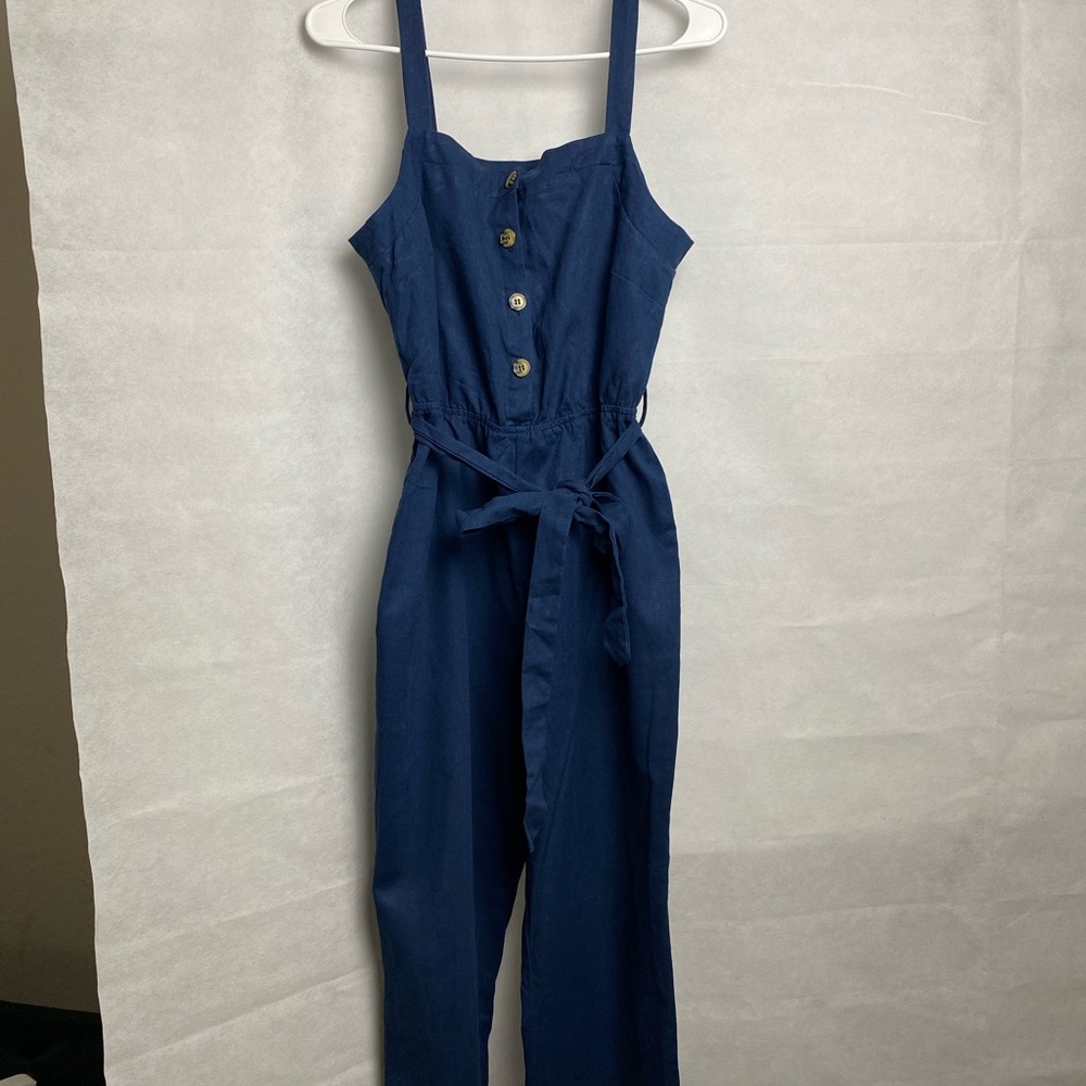 Charlotte Russe Blue Pant Jumpsuit